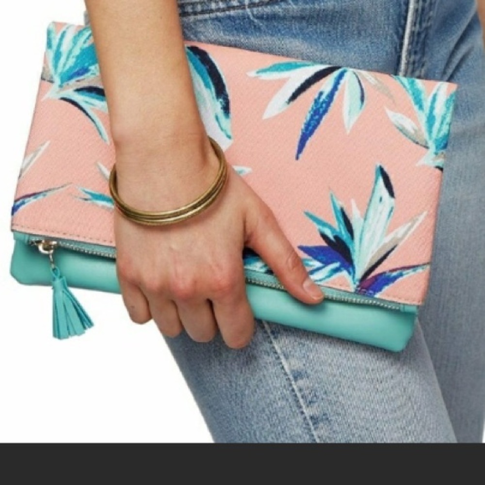 Rachel Pally reversible clutch